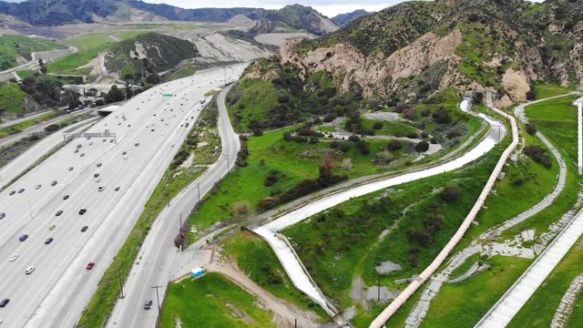Highway and cascade