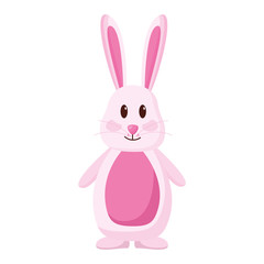 Fototapeta premium cute rabbit cartoon