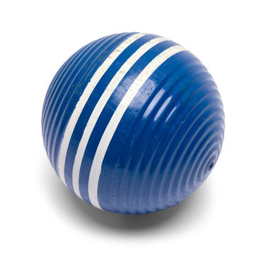 Old Blue Croquet Ball