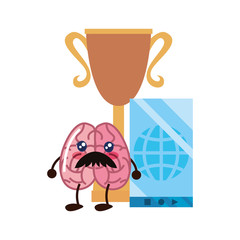 brain cartoon education