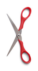 Red Wide Open Scissors