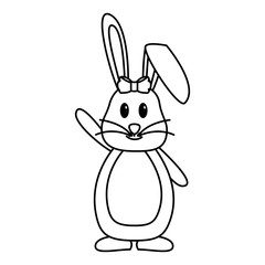 cute rabbit cartoon