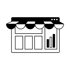 webpage template with ecommerce tent