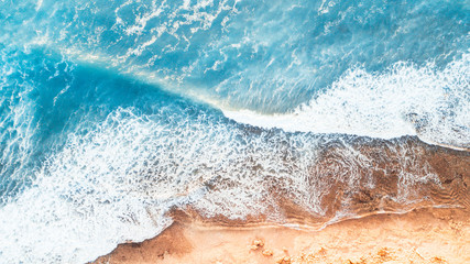 Fototapeta na wymiar Aerial Australian Beach Landscape, Great Ocean Road