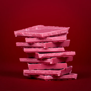 Ruby chocolate - new type of sweets