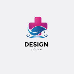 Fototapeta premium Vector logo design,medical icon