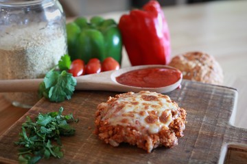Cheese Burger With Fresh Ingredients 