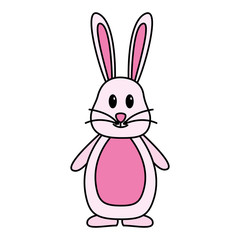 cute rabbit cartoon
