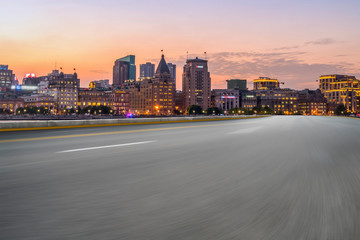 Urban Road, Highway and Construction Skyline..