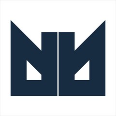 db, dd, dmb. dmd initials geometric letter company logo