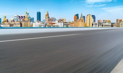 Obraz premium Urban Road, Highway and Construction Skyline..