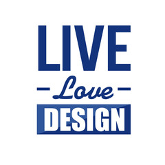 live love design sign concept illustration