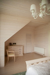 Attic in a luxury house