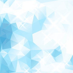 Fototapeta premium Crystal textured background illustration