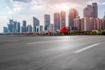 Urban Road, Highway and Construction Skyline..