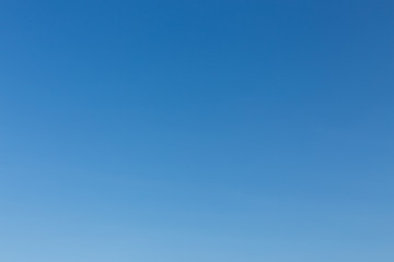 clear blue sky background