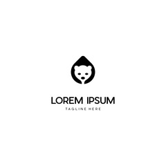 Bear Panda Animal Creative Logo Design