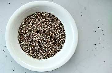 Three colors quinoa