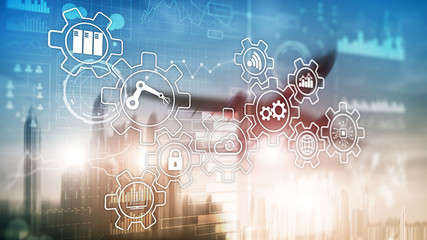 Technology innovation and process automation. Smart industry 4.0.