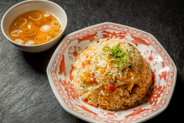 一般的な炒飯　Typical fried rice Chinese cuisine