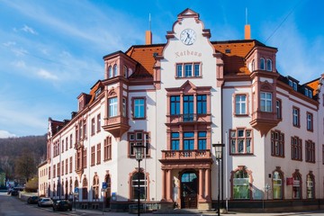 Rathaus Aue Erzgebirge 