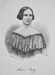Maria von Marra, Marie von Marra-Vollmer - Illustration from 1848 - 255306158