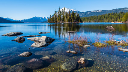 Lake in the mountains