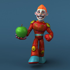 Mexican hero - 3D Illustration