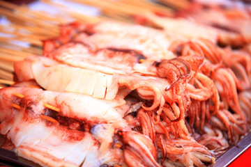 Grilled Squid