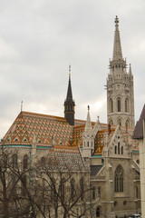 Matthias Church in Budapest on December 30, 2017.