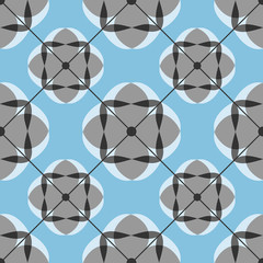 Geometrical seamless pattern. Vector illustration.