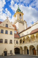 Courtyard of the Old Town Hall of Bratislava, Slovakia