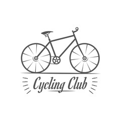 Fototapeta na wymiar Cycling Club Logotype.