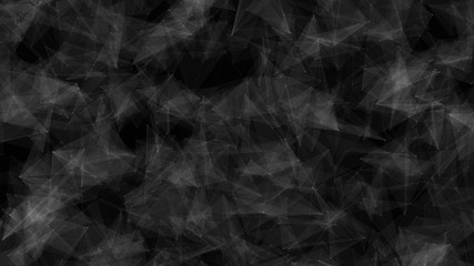 Dark Triangles Web Abstract Background