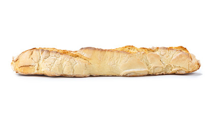 baguette isolated on white background