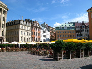 Naklejka premium Riga, Latvia