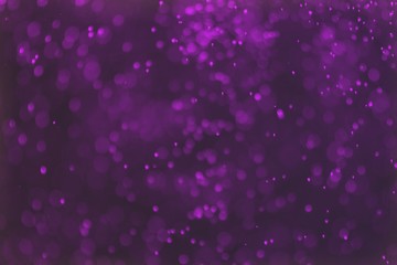 pink lots of flying holiday sparkles bokeh texture - fantastic abstract photo background