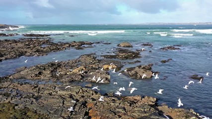 Amazing coastline by Drimitten close to Ardara - County Donegal, Ireland - WIld Atlantic Way