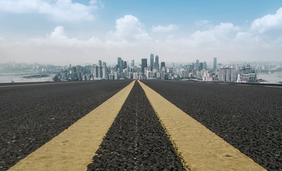 Urban Road, Highway and Construction Skyline