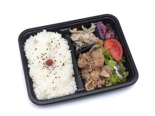 豚肉の生姜焼き弁当