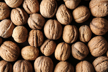 Tasty walnuts, closeup