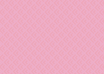 ピンク色の四角模様パターン