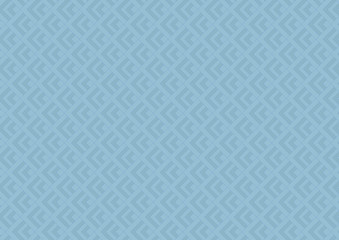 青色の四角の幾何学模様パターン