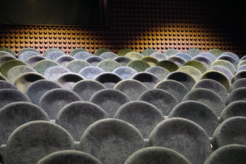 Obraz premium rows of chairs in the theater