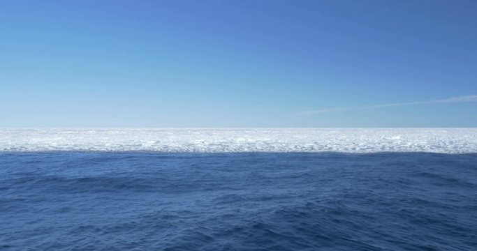 Ice on the sea of Spitsbergen