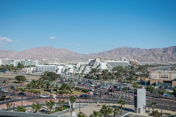 Eilat panorama miasta © DawidFastMan
