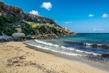 Fototapeta na wymiar Malta plaża