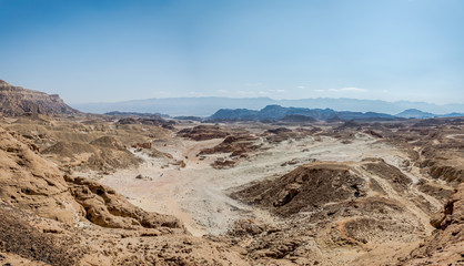 Izrael Timna Park krajobraz