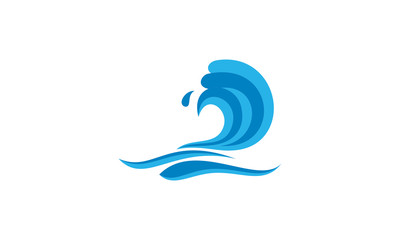 Wave symbol logo