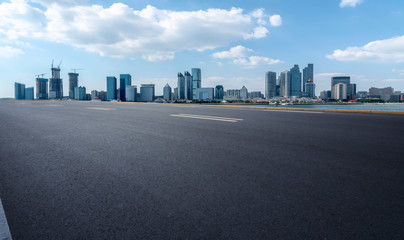 Urban Road, Highway and Construction Skyline..